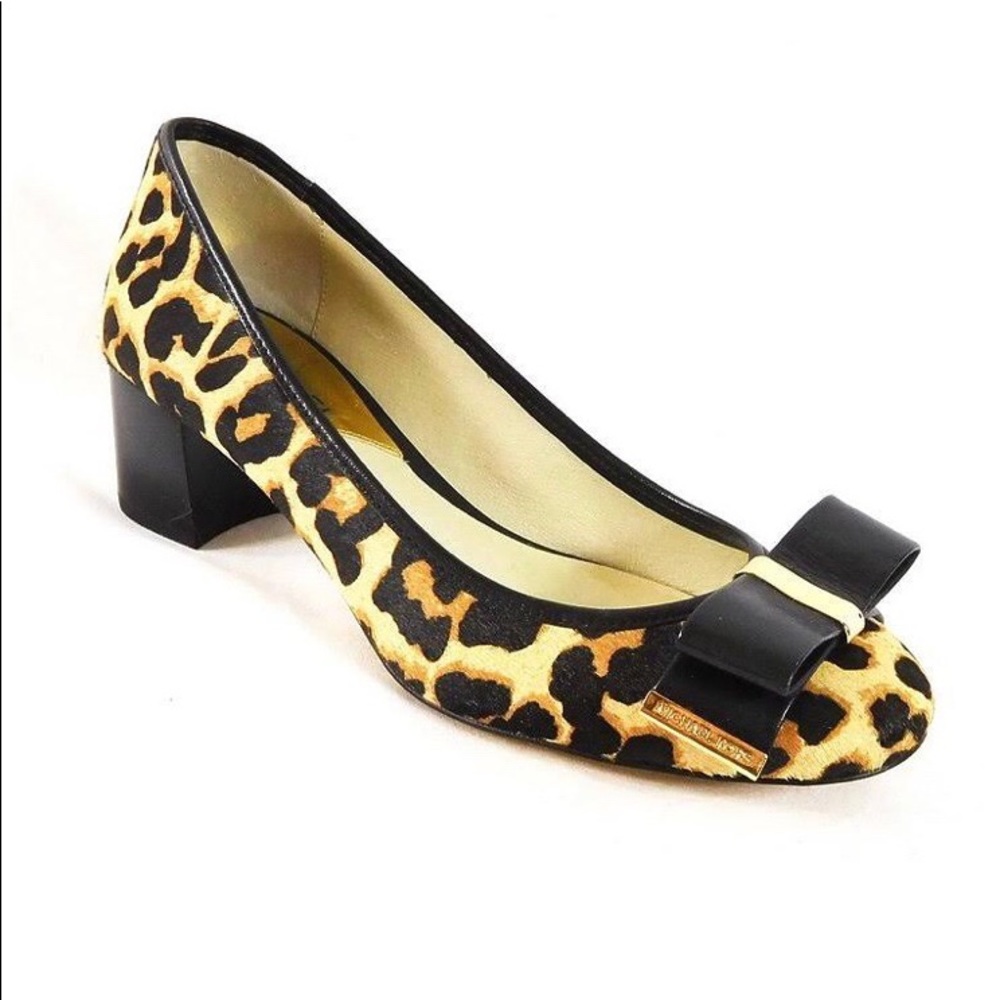 Michael Kors Kiera Calf Hair Block Heel